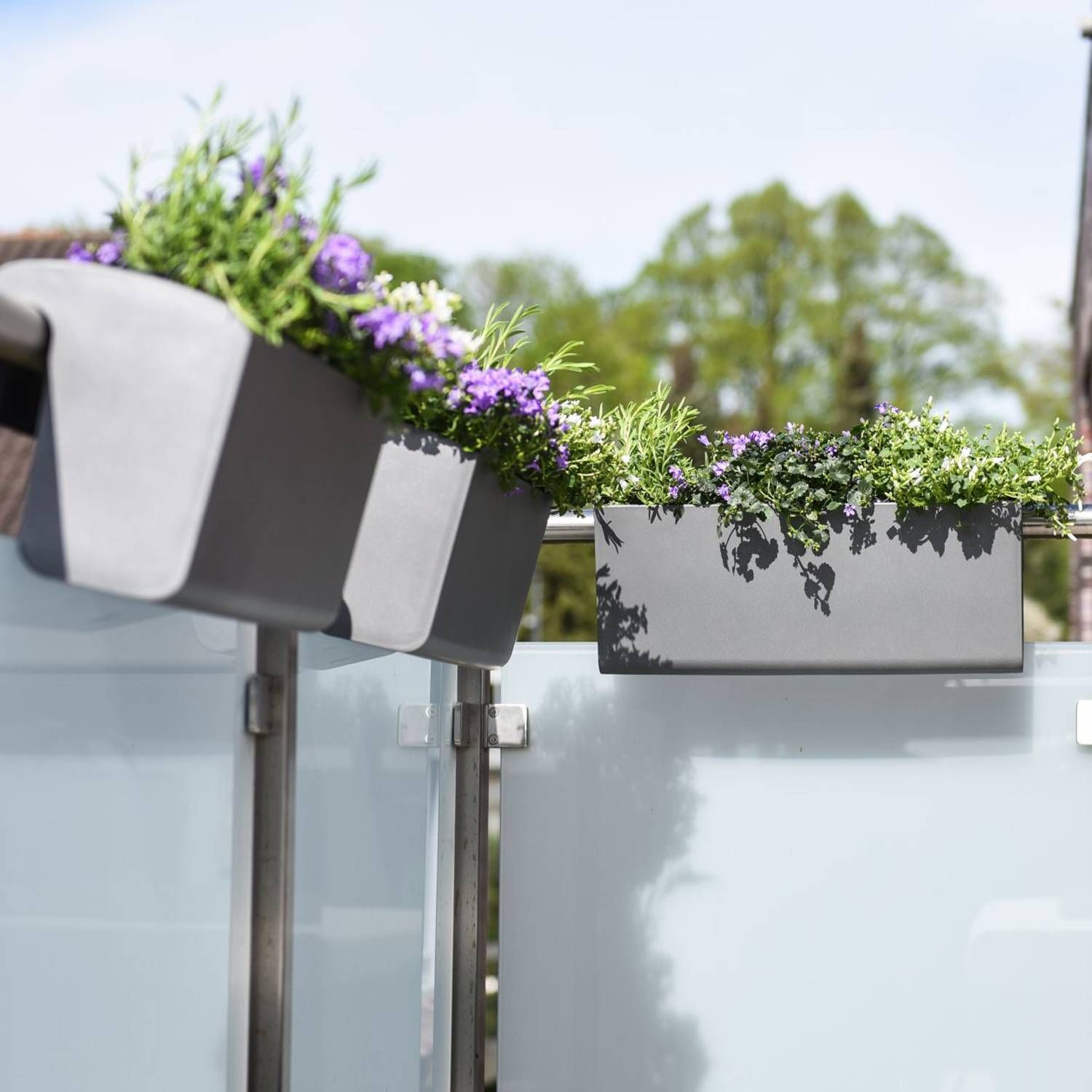 Pflanzkübel für Balkon und Terrasse | VIVANNO