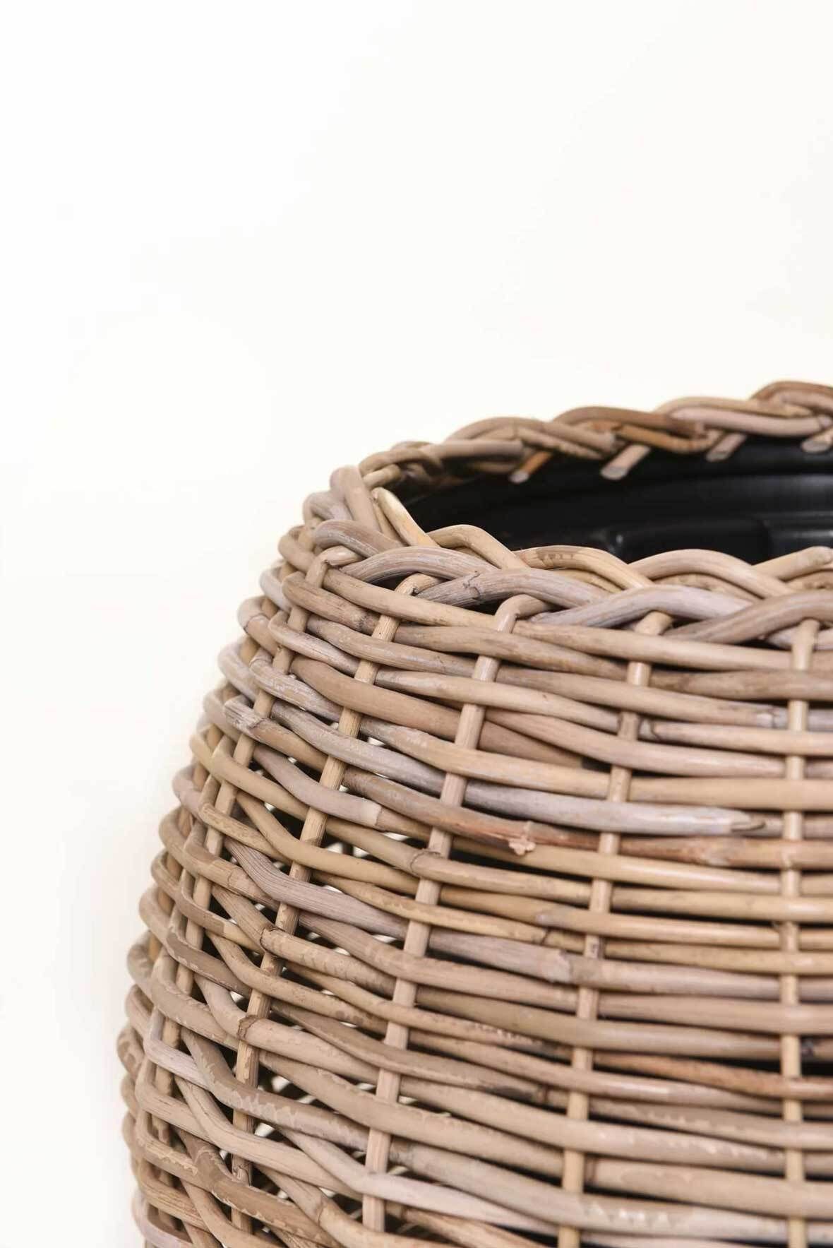 Zeitlos attraktiv: Körbe aus natürlichem Rattan | VIVANNO