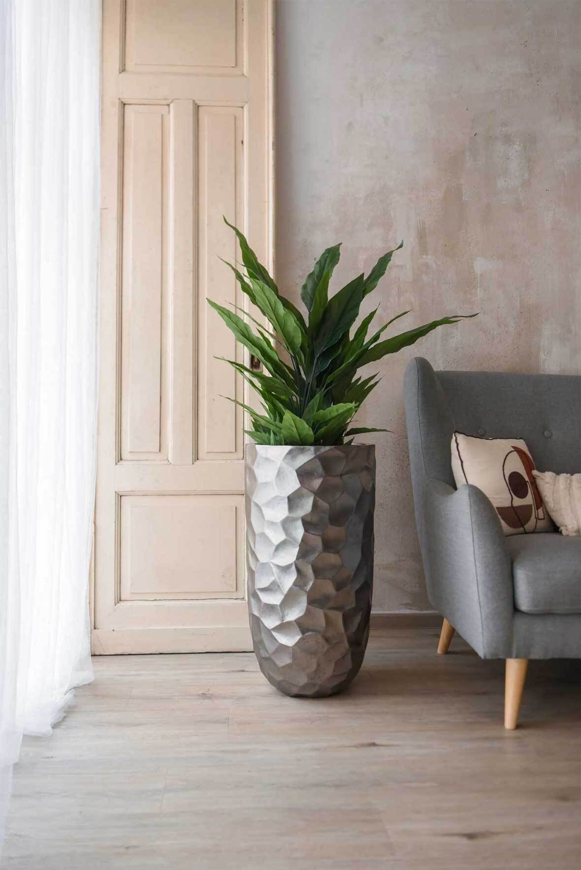 blumenbank für wohnzimmer modern DSEWTEZXI innen pflanzentreppe, Metall Zimmerecke deko regal, outdoor gartenregal blumentreppe, outdoor balkon pflanzenregal wetterfest, für,Terrasse,Hof.(Wit,80cm) Garten salbeigrün