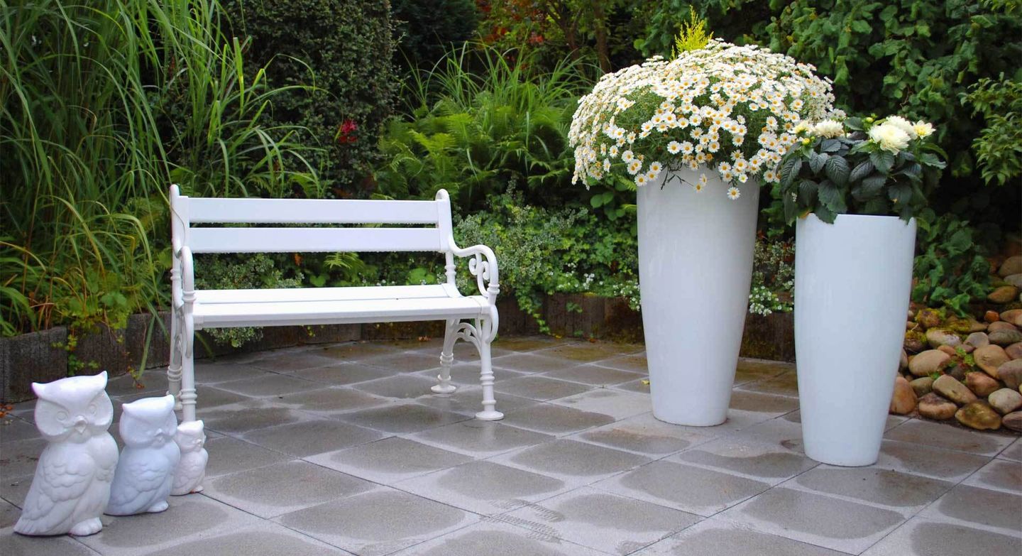 Gartengestaltung mit Pflanzkübeln VIVANNO