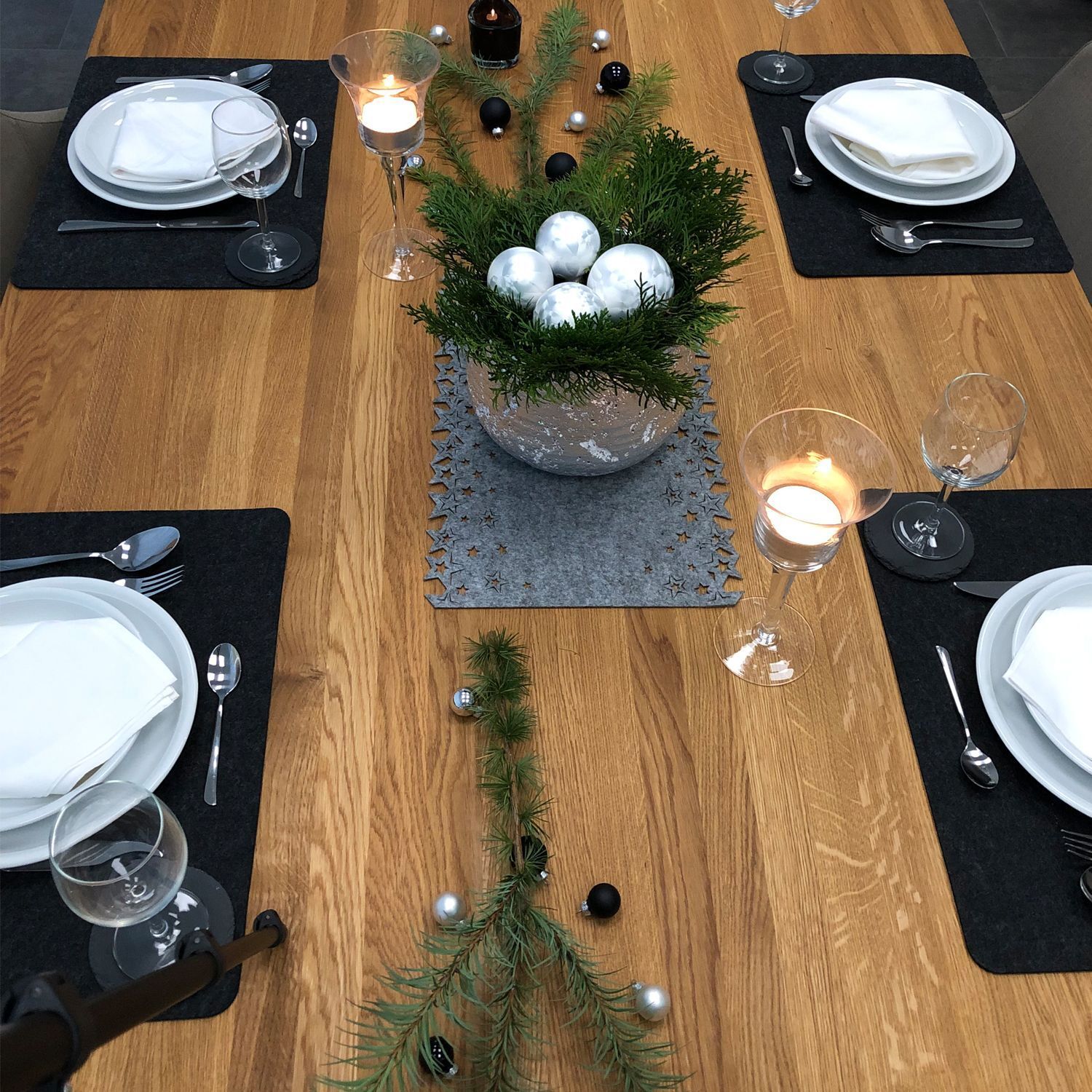 DIY - Tischdeko Weihnachten | VIVANNO