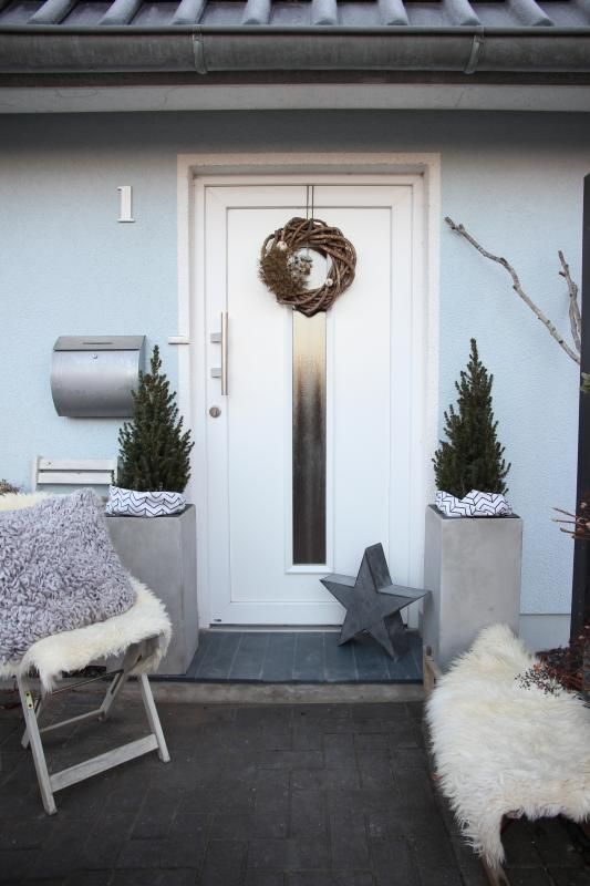DIY - Kleine Weihnachtsbäume in Blumentöpfen | VIVANNO
