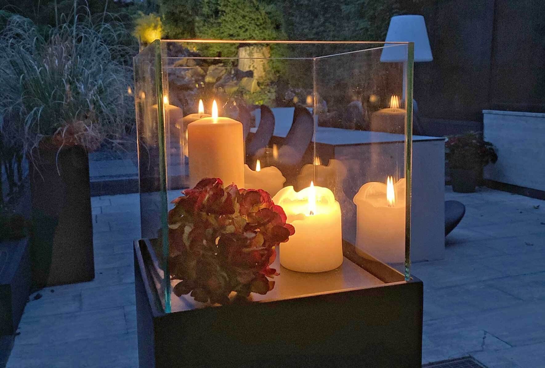 Windlichter: Stimmungsmacher auf Balkon und Terrasse | VIVANNO