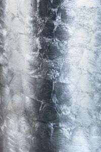 Pflanzgefäß Bodenvase SOLERIO Fiberglas Silber Hochglanz