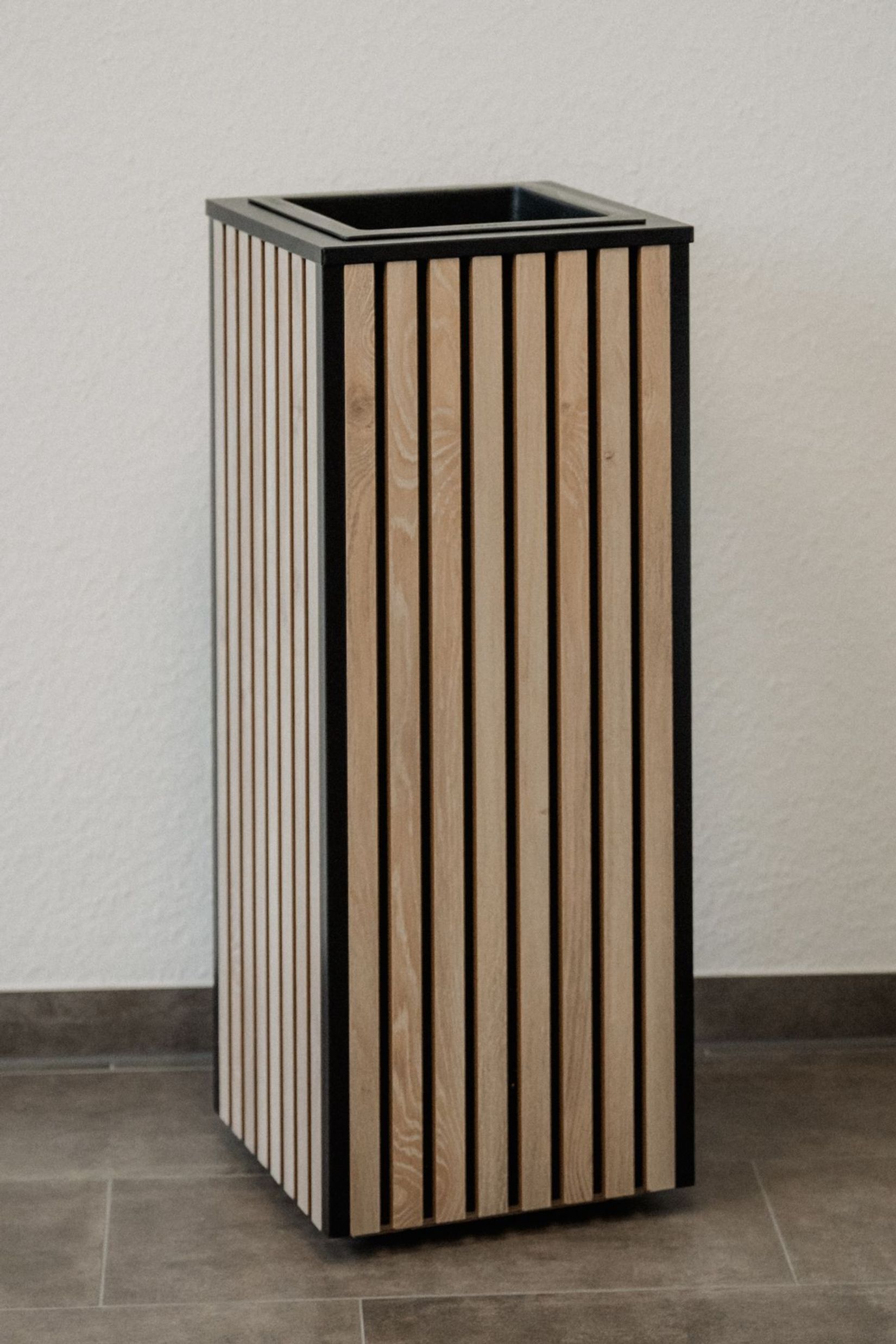 Pflanzkübel Holz aus Akustikpaneelen SILENT
