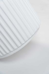 Bodenvase Fiberglas VERTIGO Weiß Matt 
