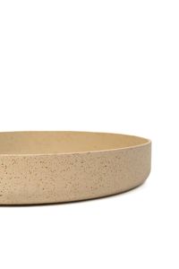 Pflanzschale Dekoschale Fiberglas ORYVEN Arbanecreme