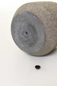 Pflanzkübel Blumentopf Fiberzement SASSO Erdgrau