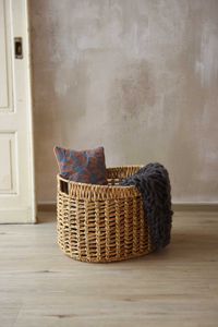 Korb Dekokorb WODA Wasserhyazinthe Natur