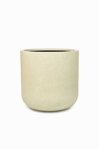 Blumentopf Pflanztopf Fiberglas CHICO Vesuvcreme