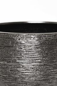 Pflanztopf POTTA Fiberglas 55x26 cm Silber Pflanztopf POTTA Fiberglas 55x26 cm Silber