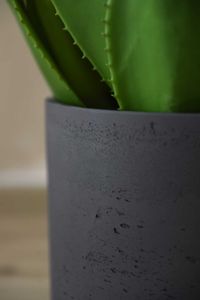 Blumentopf Pflanztopf Fiberglas CHICO Dunkelgrau