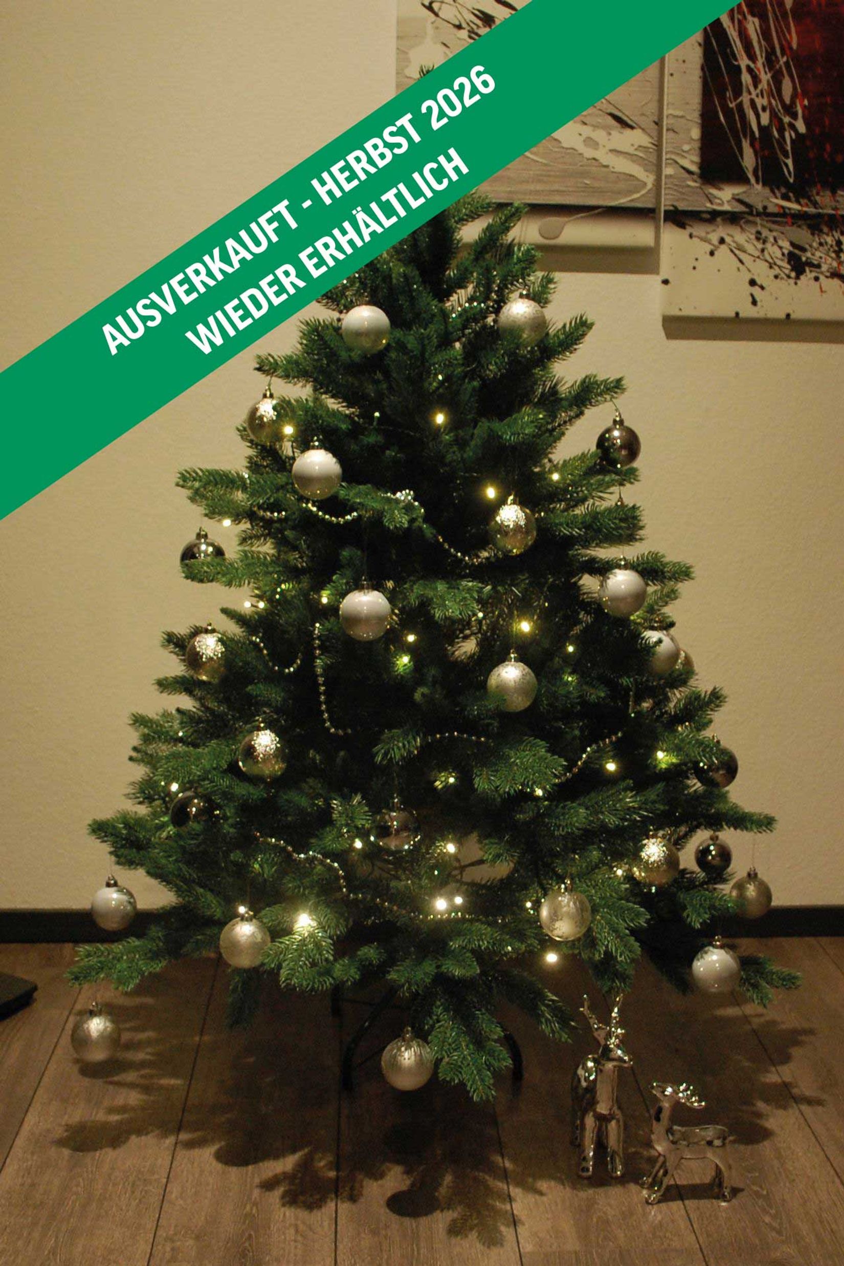 Künstlicher Weihnachtsbaum Premium Nordmanntanne, 120 cm hoch Künstlicher Weihnachtsbaum Premium Nordmanntanne, 120 cm hoch