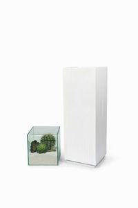 Windlicht Fiberglas CANDELA Skandiweiß