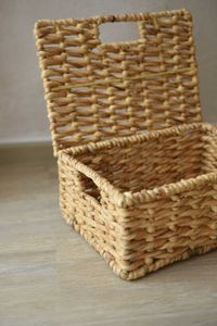 Korb Regalkorb SECCHIO Wasserhyazinthe Natur