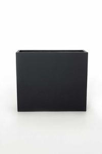 6er Set Pflanzkübel Raumteiler Fiberglas "Elemento", Anthrazit