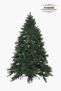 Künstlicher Premium Weihnachtsbaum Nordmanntanne LED, 210 cm hoch
