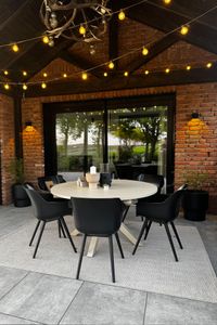 Pflanzkübel Pflanztopf Fiberglas LIVELLO Schwarz Matt