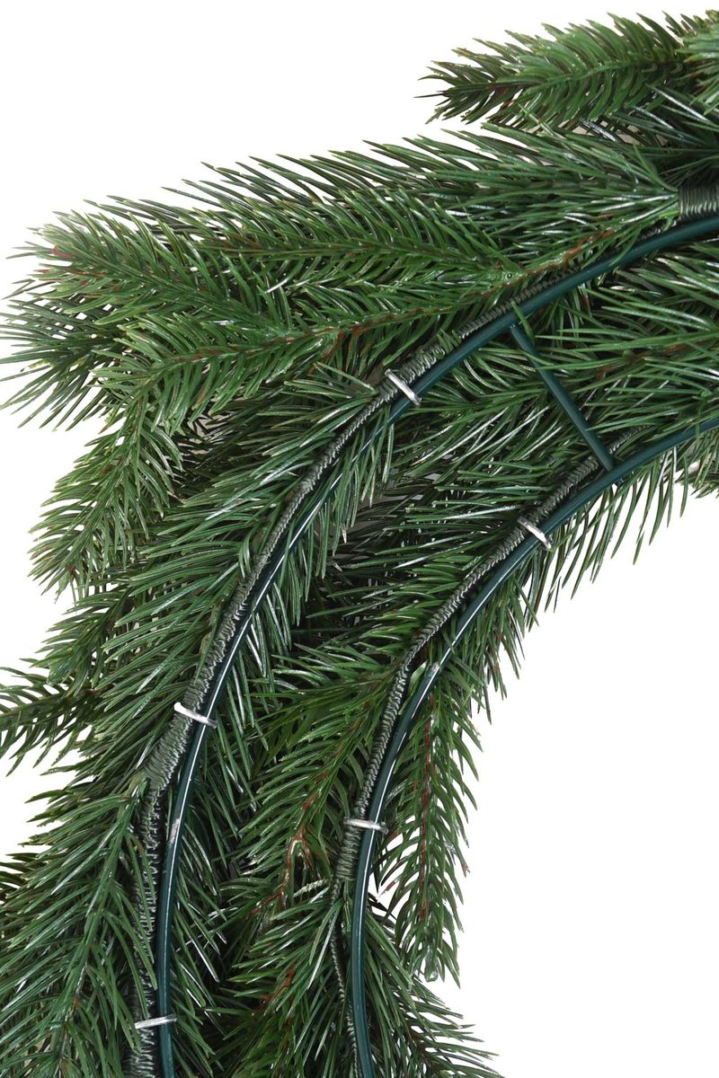 Weihnachtskranz Tannenkranz Kunstkranz BORDINO grün | 60x11 cm | 406015560196
