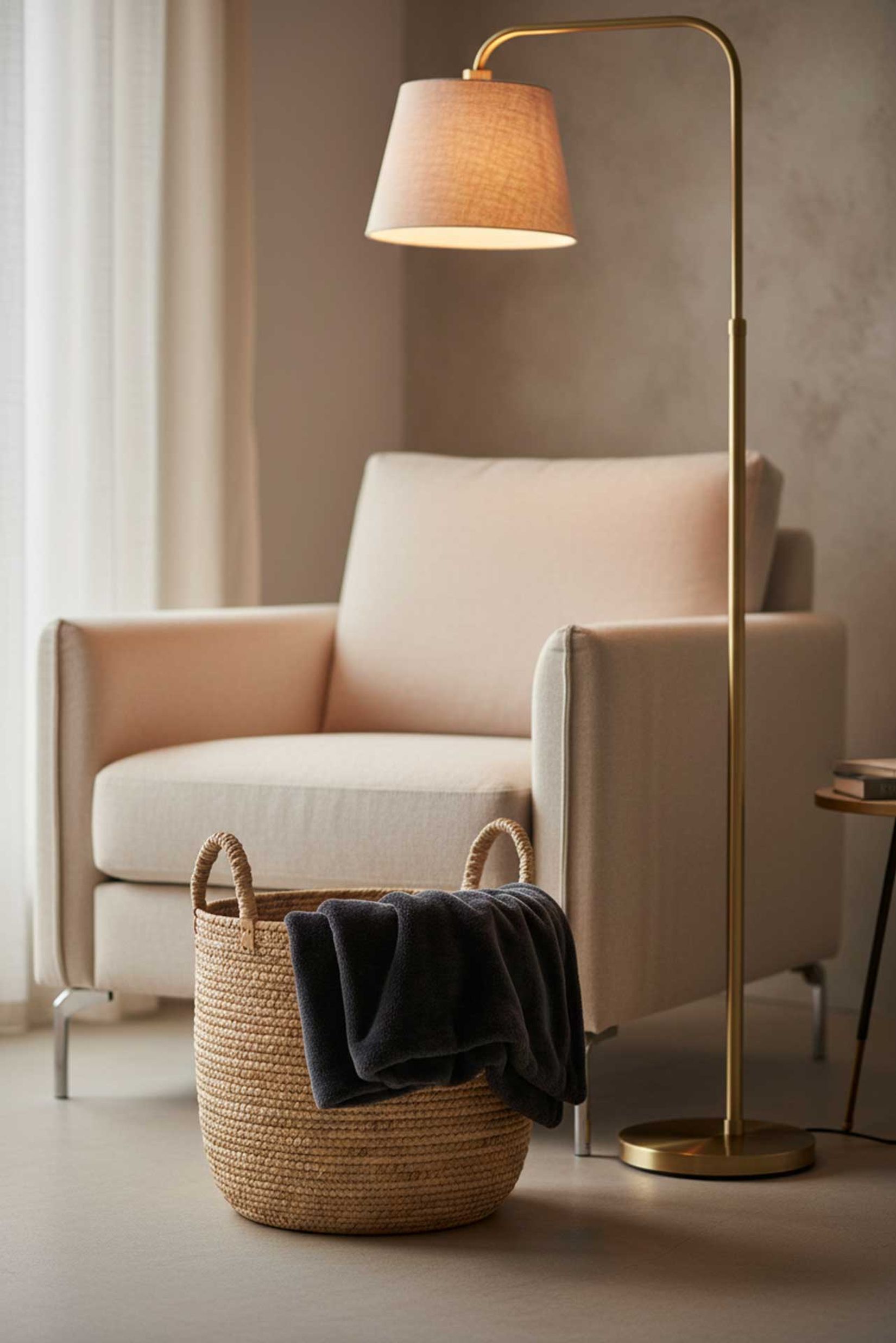 Korb DORMANTE Wasserhyazinthe Natur