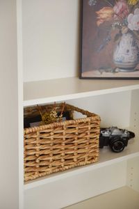 Regalkorb CESTERO Wasserhyazinthe Natur