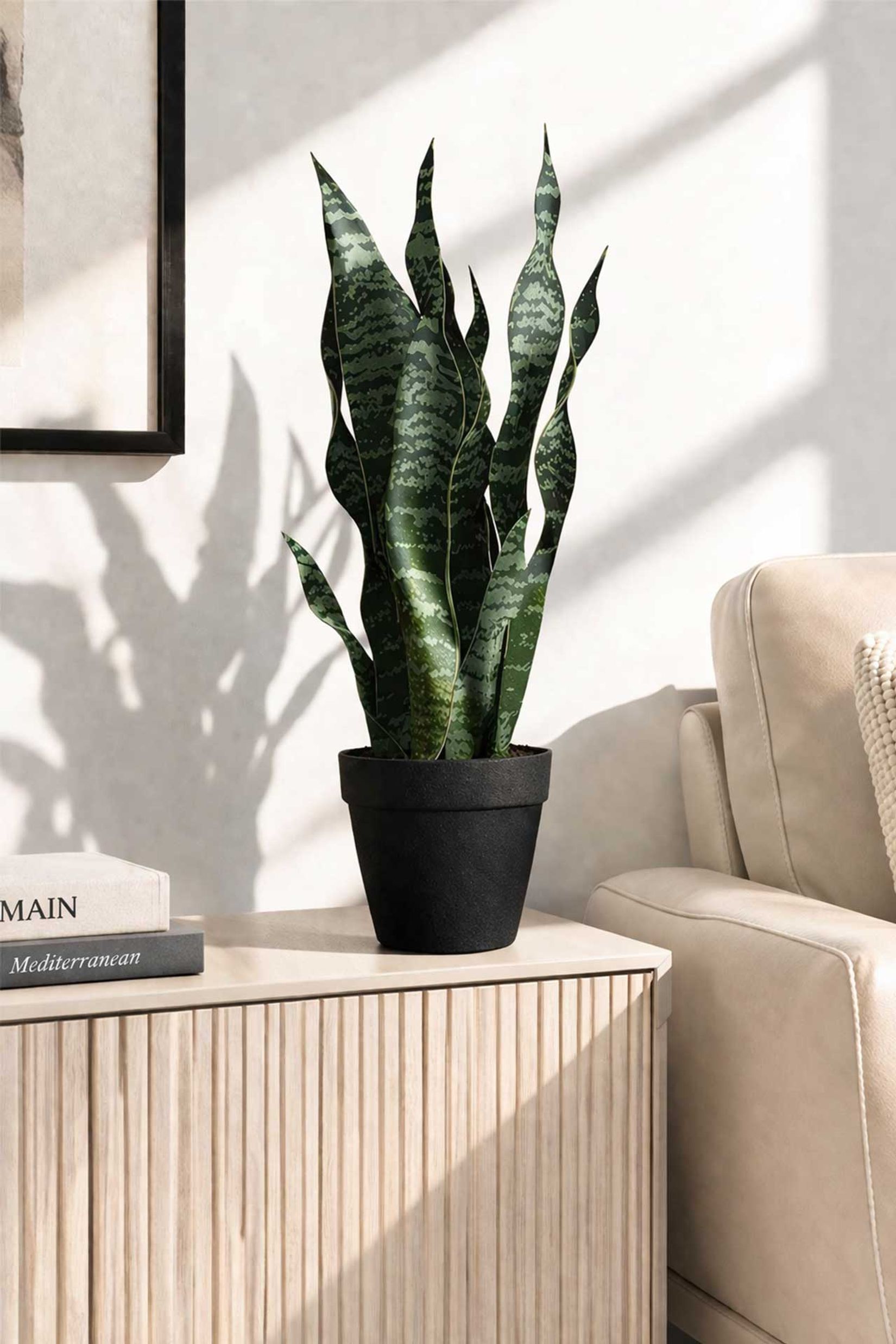 Kunstpflanze Bogenhanf Sanseviera künstlich SANSI