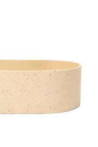 Pflanzschale Dekoschale Fiberglas SOLENA Arbanecreme