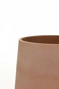 Blumentopf Fiberglas TROPICO Vulkanapricot Blumentopf Fiberglas TROPICO Vulkanapricot