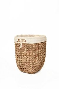 Korb Wäschekorb TINOZZA Wasserhyazinthe Natur