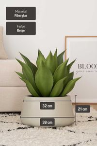 Pflanztopf Pflanzkübel Fiberglas GORDO Creme Pflanztopf Pflanzkübel Fiberglas GORDO Creme