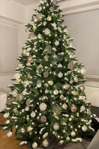 Künstlicher Weihnachtsbaum Premium Nordmanntanne, 240 cm hoch
