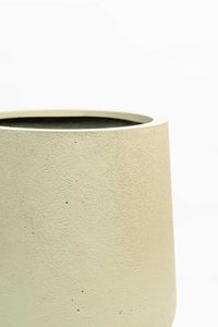 Blumentopf Pflanzkübel Fiberglas VEKRA Vesuvcreme