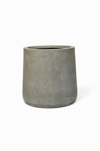 Blumentopf Pflanzkübel Fiberglas VEKRA Vesuvgrau