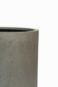 Blumentopf Pflanztopf Fiberglas CHICO Vesuvgrau