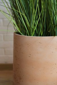 Blumentopf Fiberglas TROPICO Vulkanapricot