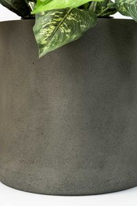 Blumentopf Pflanzkübel Fiberglas VEKRA Vesuvgrau