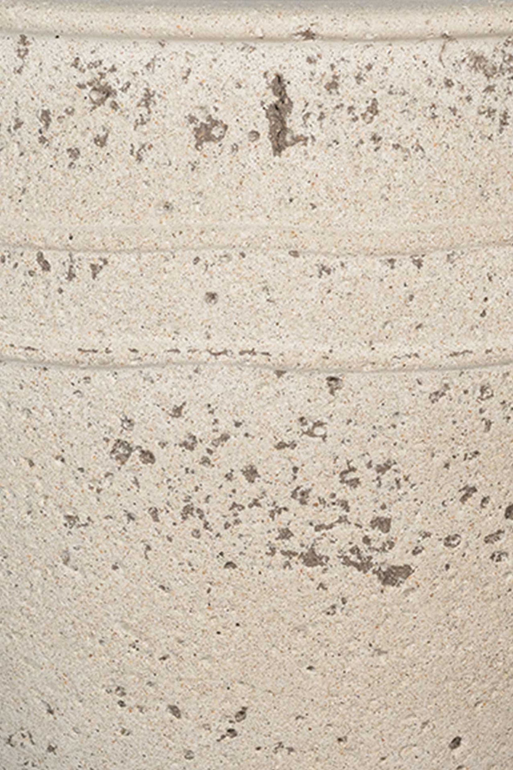 Blumentopf KALDERO Fiberzement 41x33 cm Beige Blumentopf KALDERO Fiberzement 41x33 cm Beige