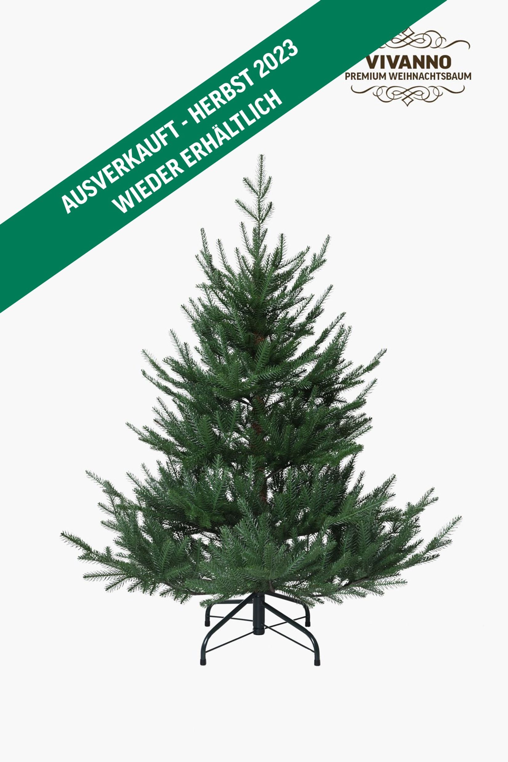 Künstlicher Weihnachtsbaum Premium Fichte, 120 cm hoch