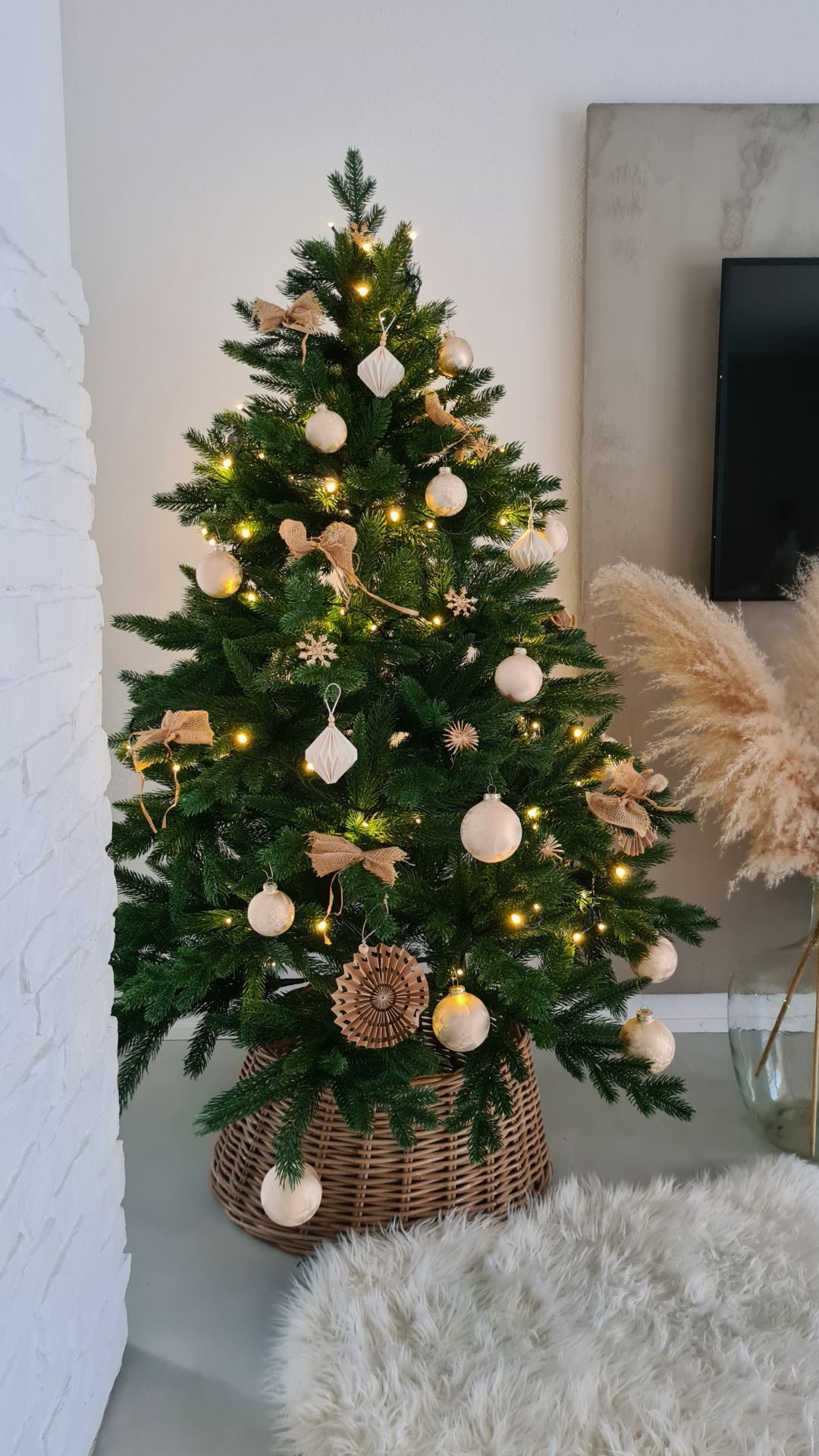 Künstlicher Weihnachtsbaum Premium Nordmanntanne, 150 Cm Hoch ...