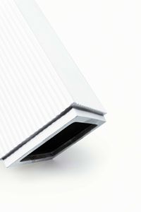 Windlicht Fiberglas CANDELA Skandiweiß