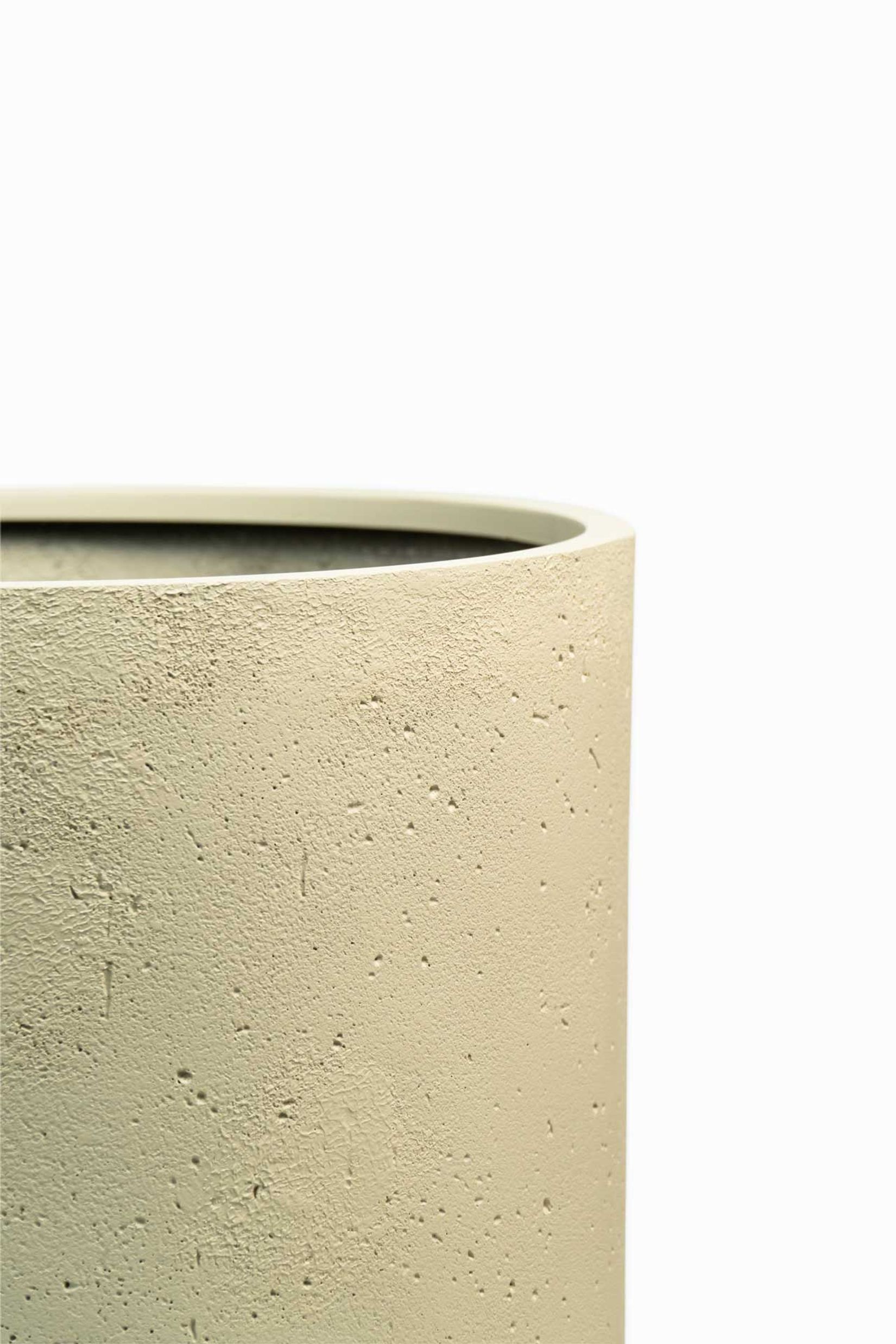 Blumentopf Pflanztopf Fiberglas CHICO Vesuvcreme Blumentopf Pflanztopf Fiberglas CHICO Vesuvcreme