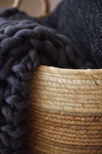 Korb DORMANTE Maisblatt Natur