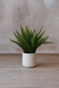 Kunstpflanze Farn im Dekotopf Kunststoff IRATZEA