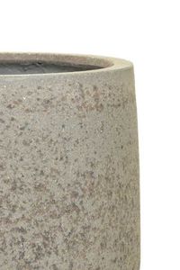 Pflanzkübel Blumentopf Fiberzement SASSO Erdgrau