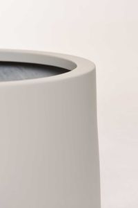 Blumenkübel Pflanzkübel fiberglas VEKRA creme