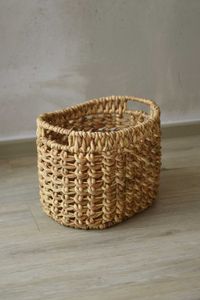 Korb Dekokorb WODA Wasserhyazinthe Natur Korb Dekokorb WODA Wasserhyazinthe Natur