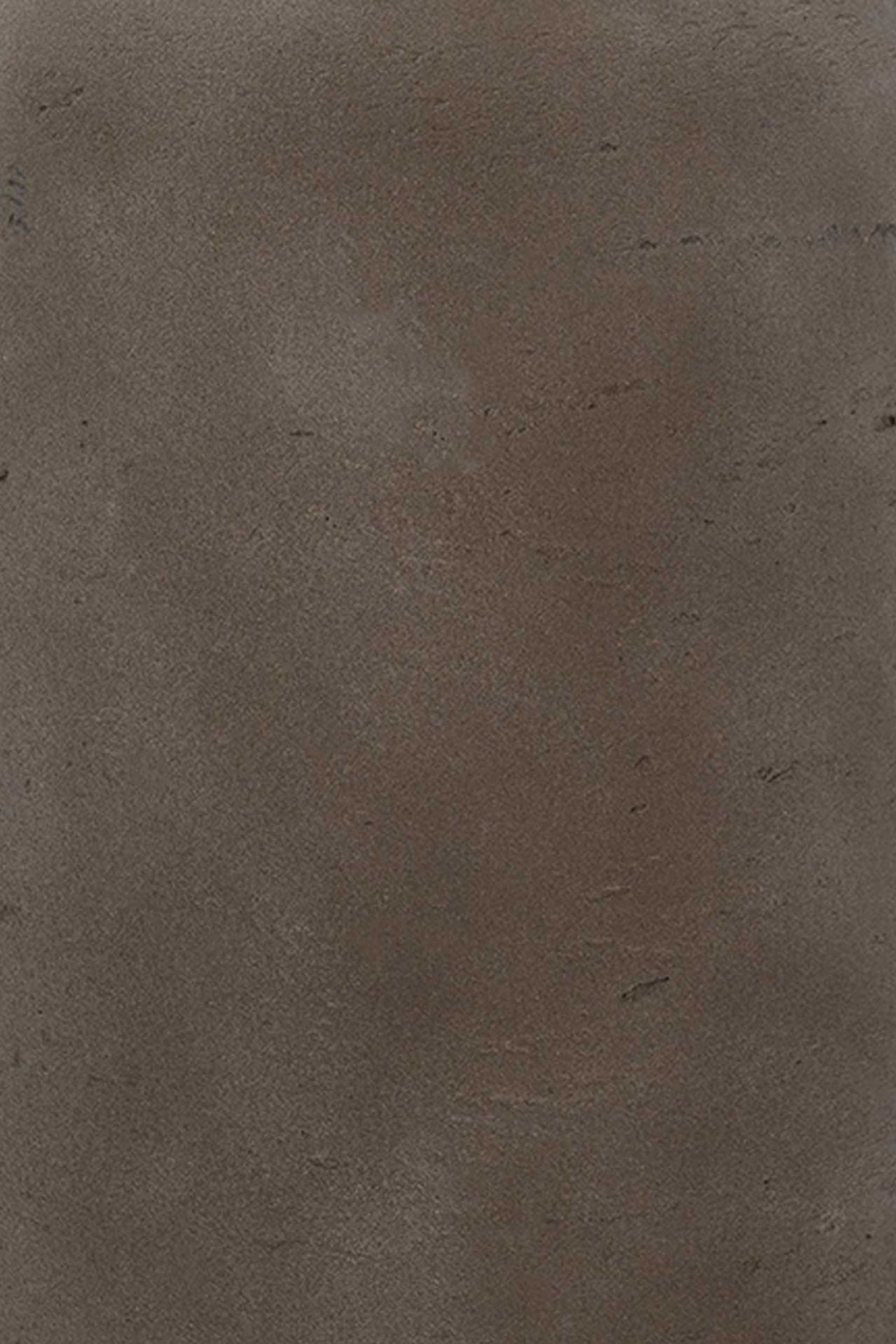 Tischvase MONTI Fiberglas 20x28 cm Braun