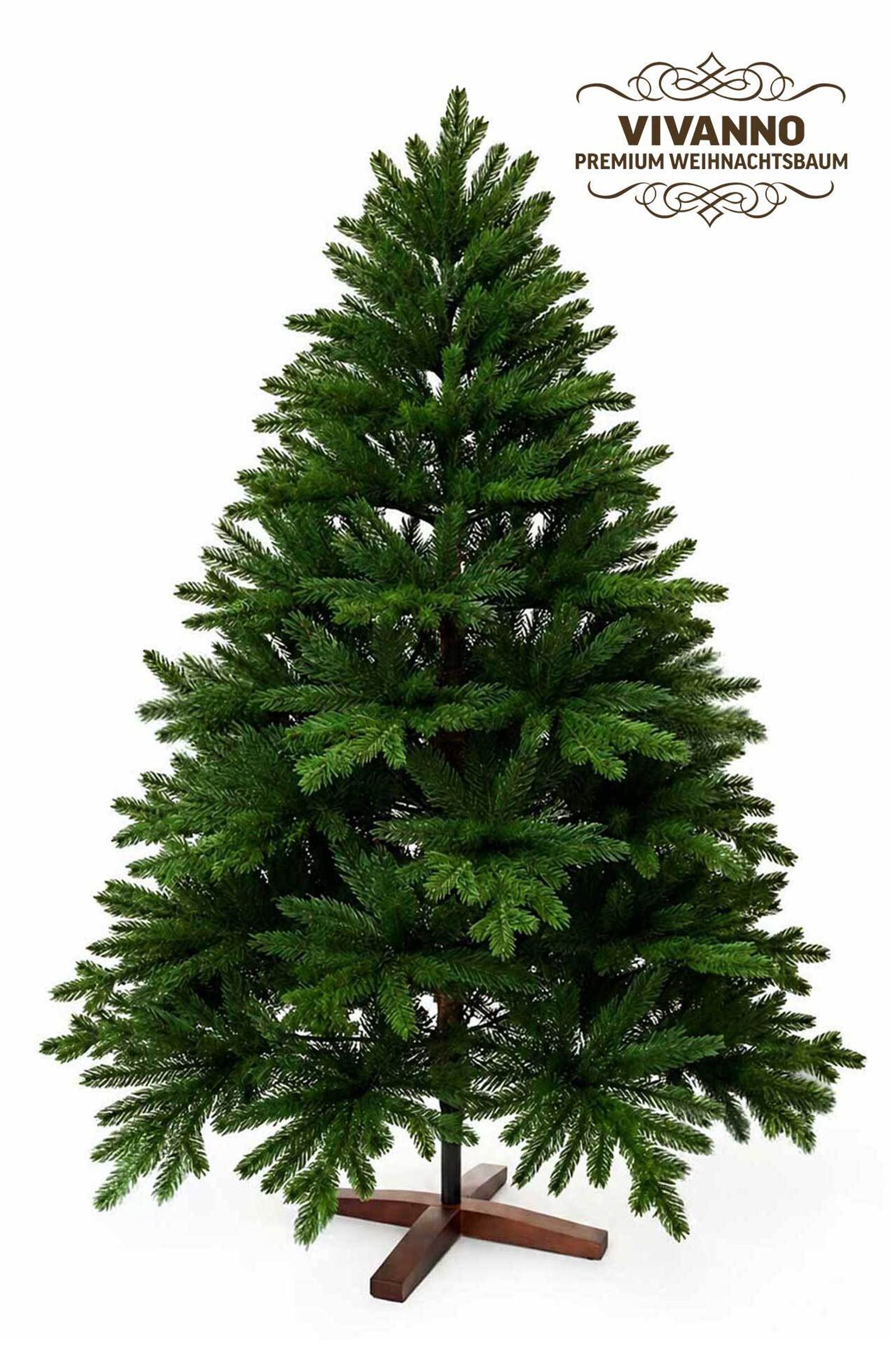 Künstlicher Weihnachtsbaum Premium Nordmanntanne, 240 cm hoch