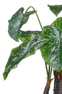 Kunstpflanze künstlicher Philodendron in schwarzem Topf PHILO