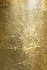 Pflanzgefäß Bodenvase SOLERIO Fiberglas Gold Hochglanz